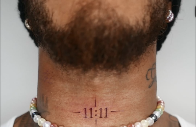 Lewis Hamilton's new tattoo 