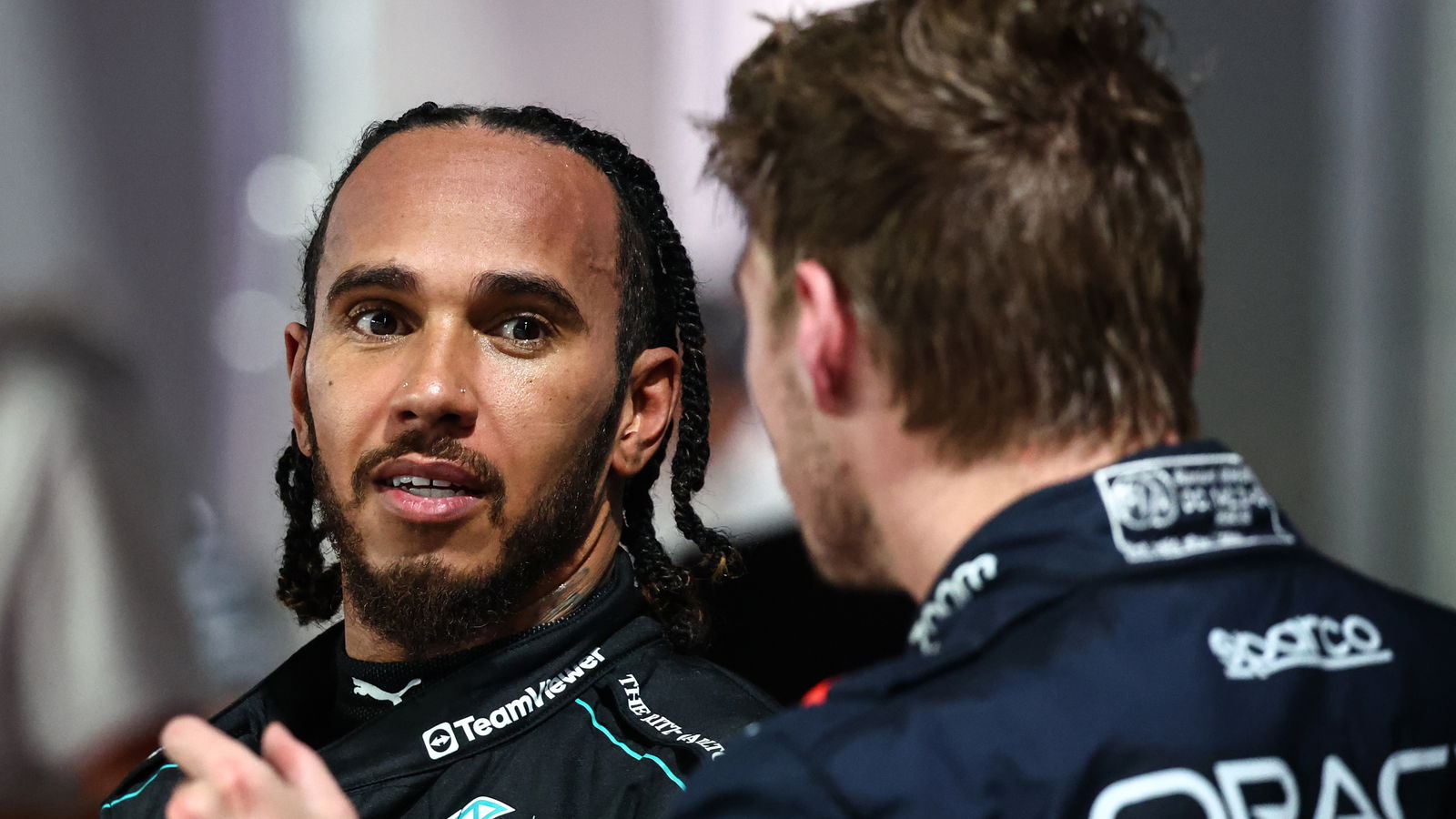 Hamilton, Verstappen
