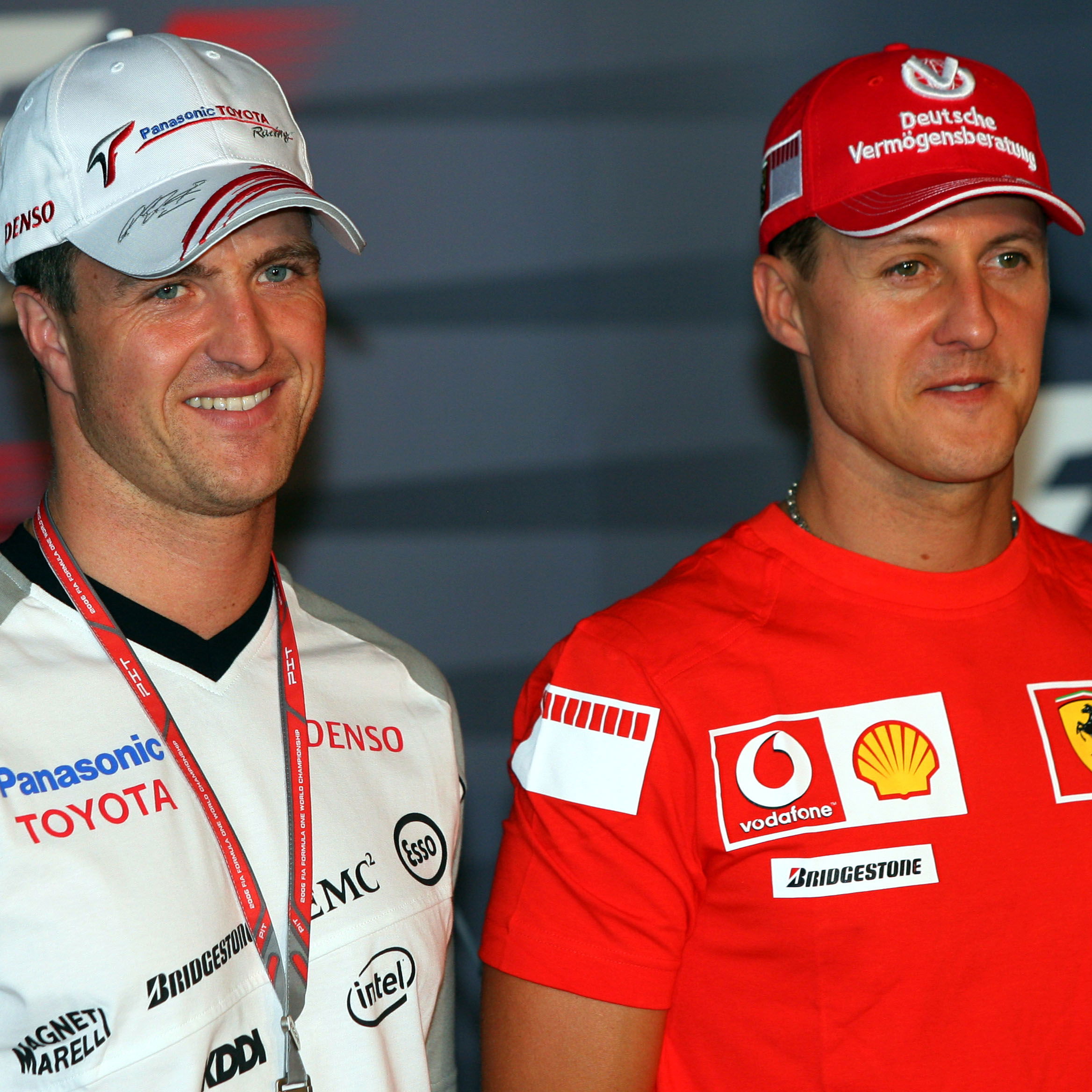 Ralf and Michael Schumacher competed in F1 at the same time