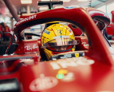 Lewis Hamilton has driven three different Ferrari F1 cars