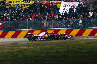 Fans flocked to watch Lewis Hamilton and Charles Leclerc in action