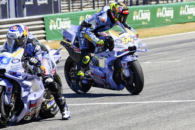 Fermin Aldeguer, practice start, 2025 Buriram MotoGP Test