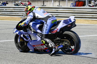 Fermin Aldeguer, practice start, 2025 Buriram MotoGP Test