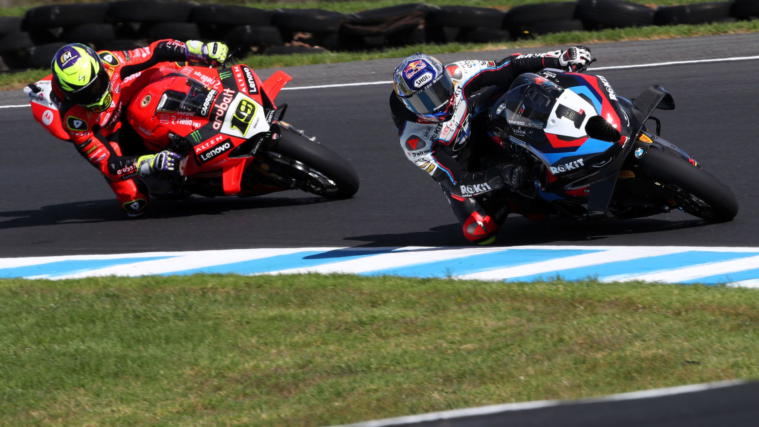 Razgatlioglu, Bautista, 2025 Phillip Island WorldSBK Test
