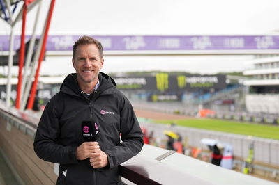 TNT Sports MotoGP presenter Neil Hodgson. Credit: TNT Sports.