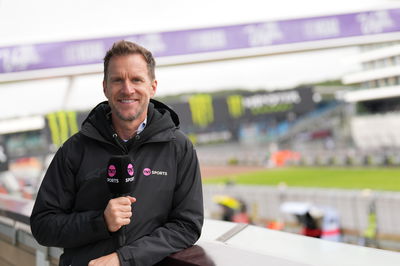 TNT Sports MotoGP presenter Neil Hodgson. Credit: TNT Sports.