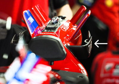 Ducati rear wing, Buriram MotoGP Test