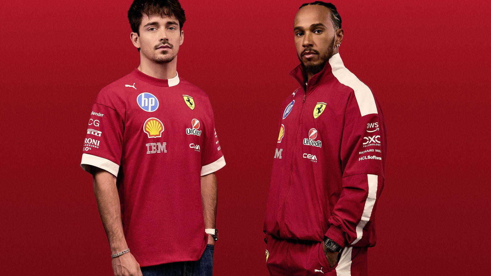 Charles Leclerc and Lewis Hamilton will team up at Ferrari