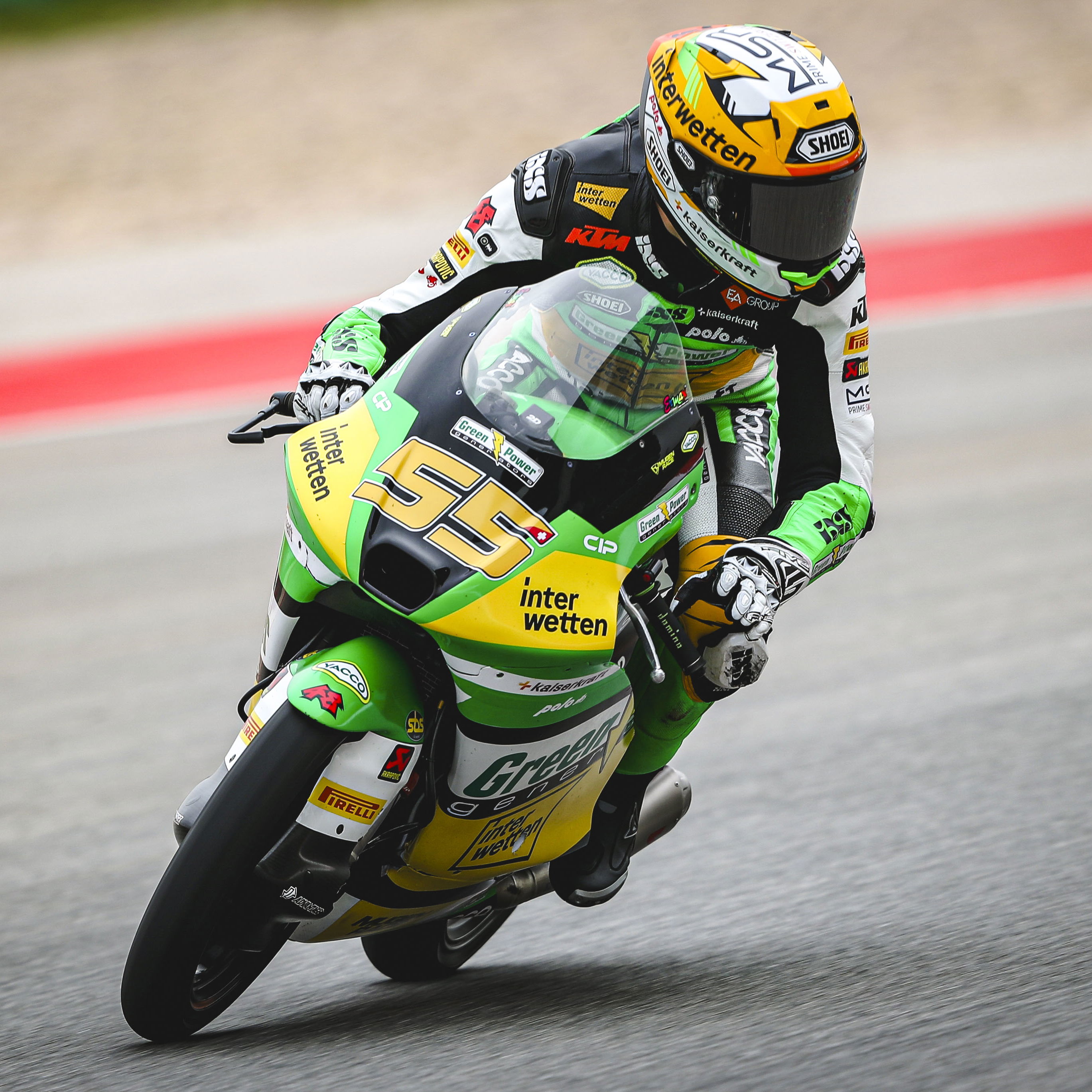 Noah Dettwiler, 2024 Moto3 Portuguese Grand Prix. Credit: Gold and Goose.