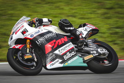 Aron Canet, 2024 Moto2 Portuguese Grand Prix. Credit: Gold and Goose.