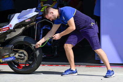 Michelin tyre technician, 2025 MotoGP testing