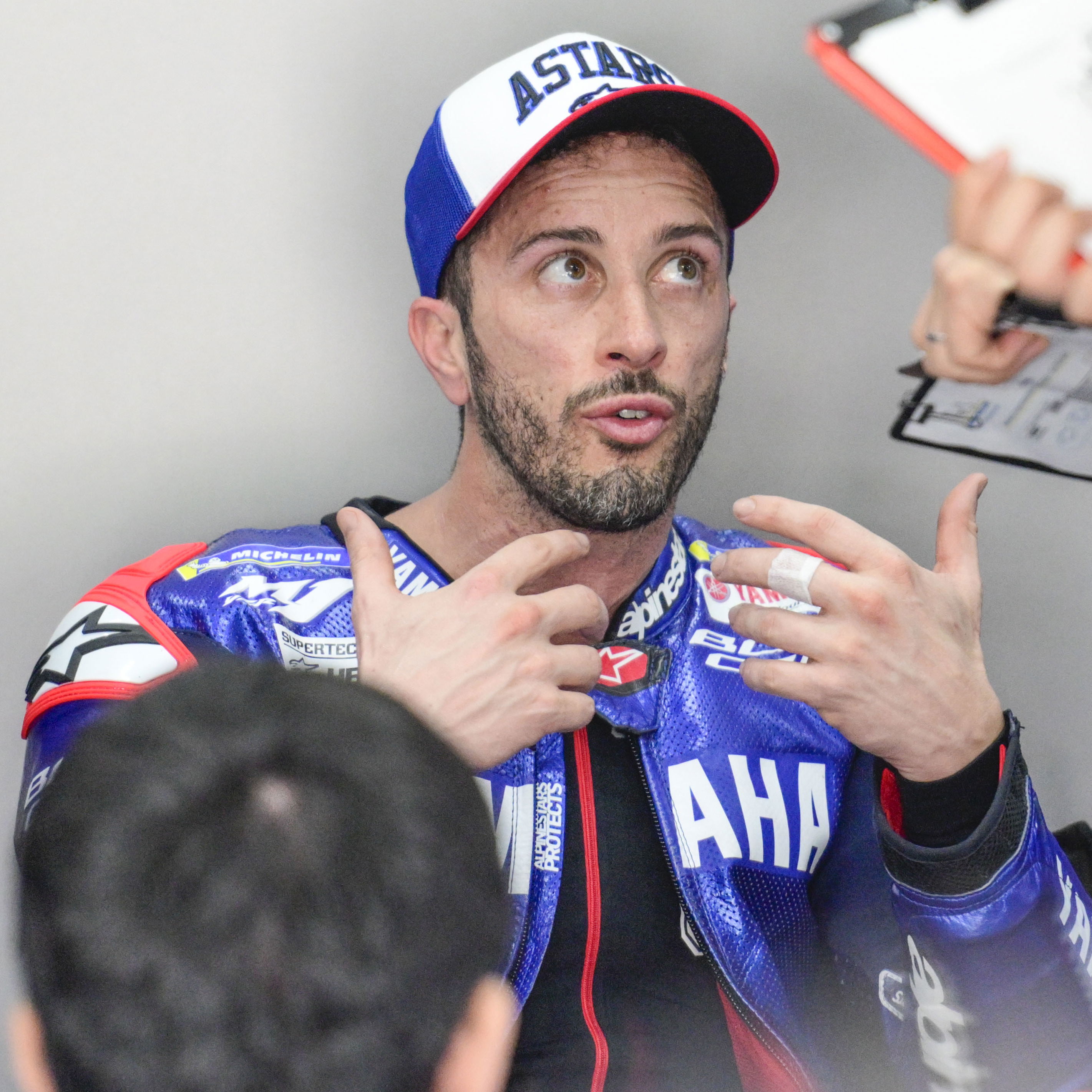Andrea Dovizioso, Yamaha Factory test team, 2025 Sepang MotoGP shakedown