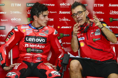 Marc Marquez, Marco Rigamonti, Ducati Corse, 205 Buriram MotoGP test