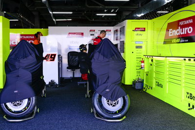 Fabio di Giannantonio's VR46 garage, Buriram MotoGP Test