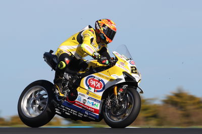 Andrea Iannone, 2025 Phillip Island WorldSBK Test. Credit: Gold and Goose.