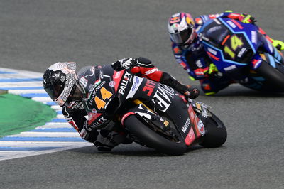 Aron Canet, Tony Arbolino, 2025 Moto2 Jerez Test. Credit: Gold and Goose.