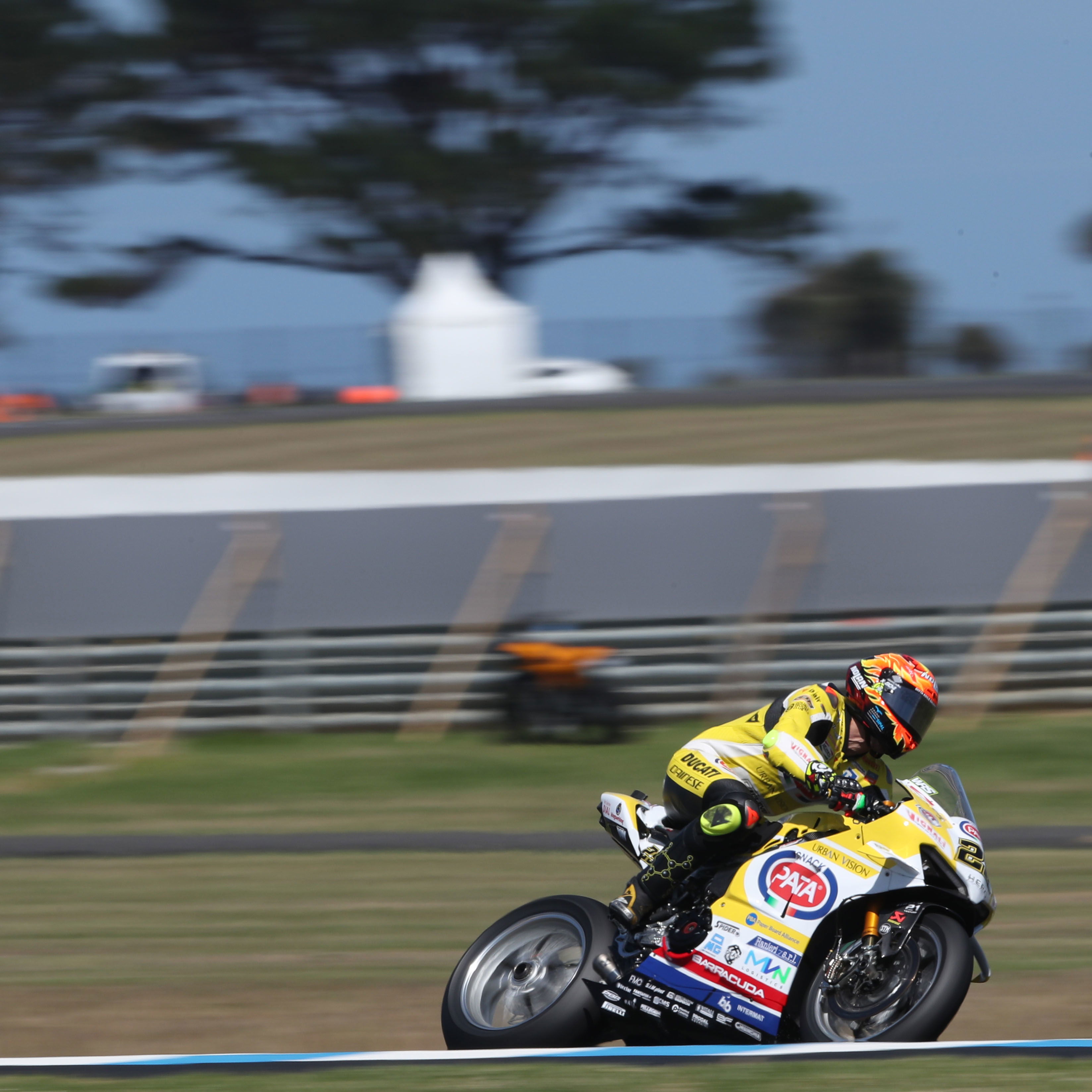 Andrea Iannone, 2025 Australian WorldSBK. Credit: Gold and Goose.