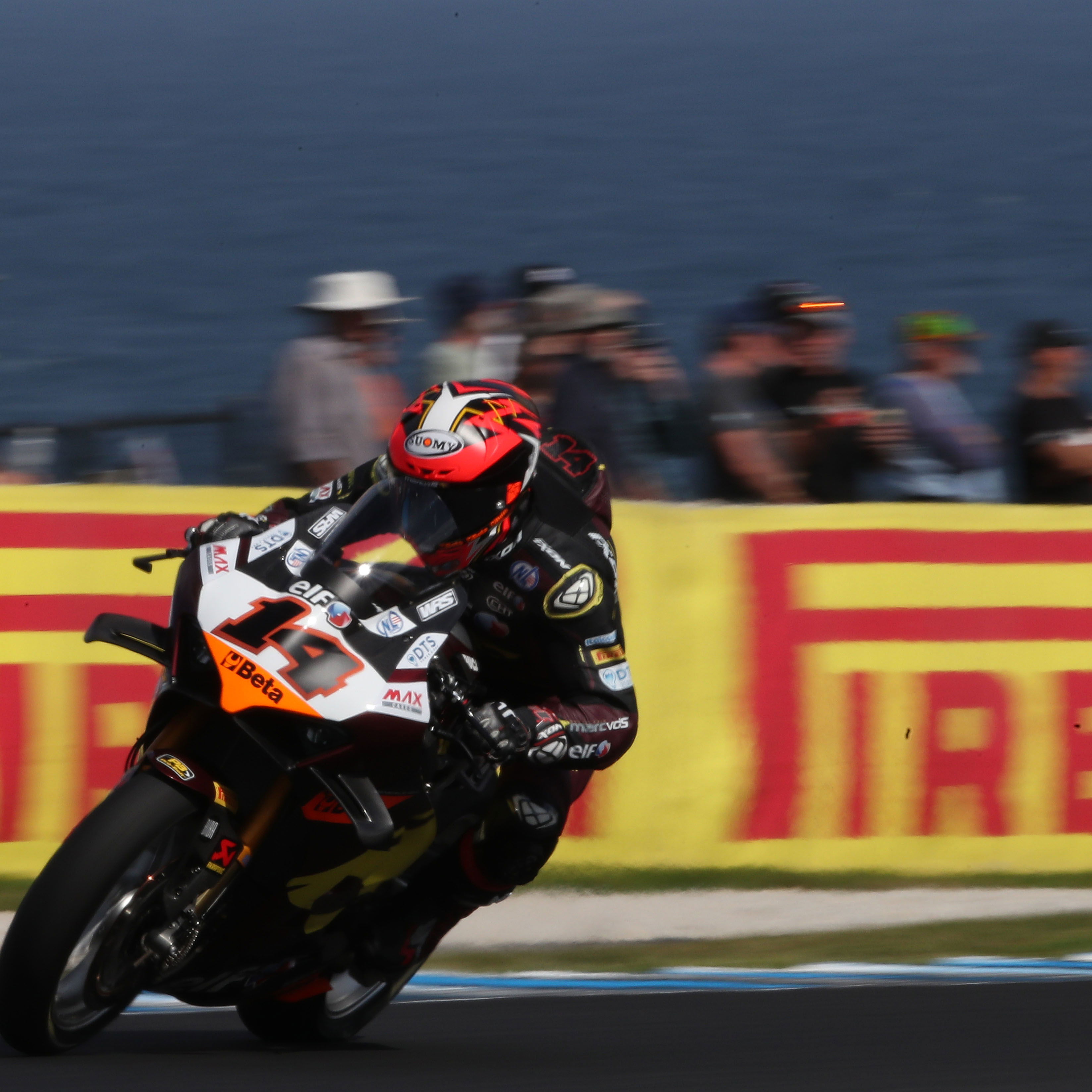 Sam Lowes, 2025 Australian WorldSBK. Credit: Gold and Goose.