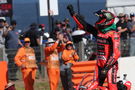 Nicolo Bulega, Aruba.it Ducati, celebrating his Race 2 win on Phillip Island