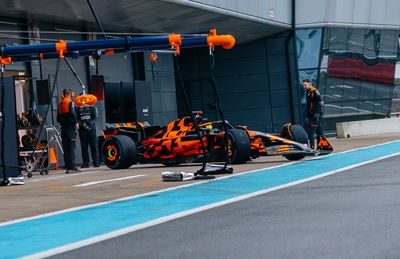 McLaren's 2025 car debuted in a one-off camo livery 