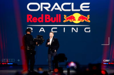 Red Bull boss Christian Horner was booed loudly at F1 75