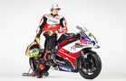 Axel Bassani with Bimota KB998. Credit: Kawasaki.