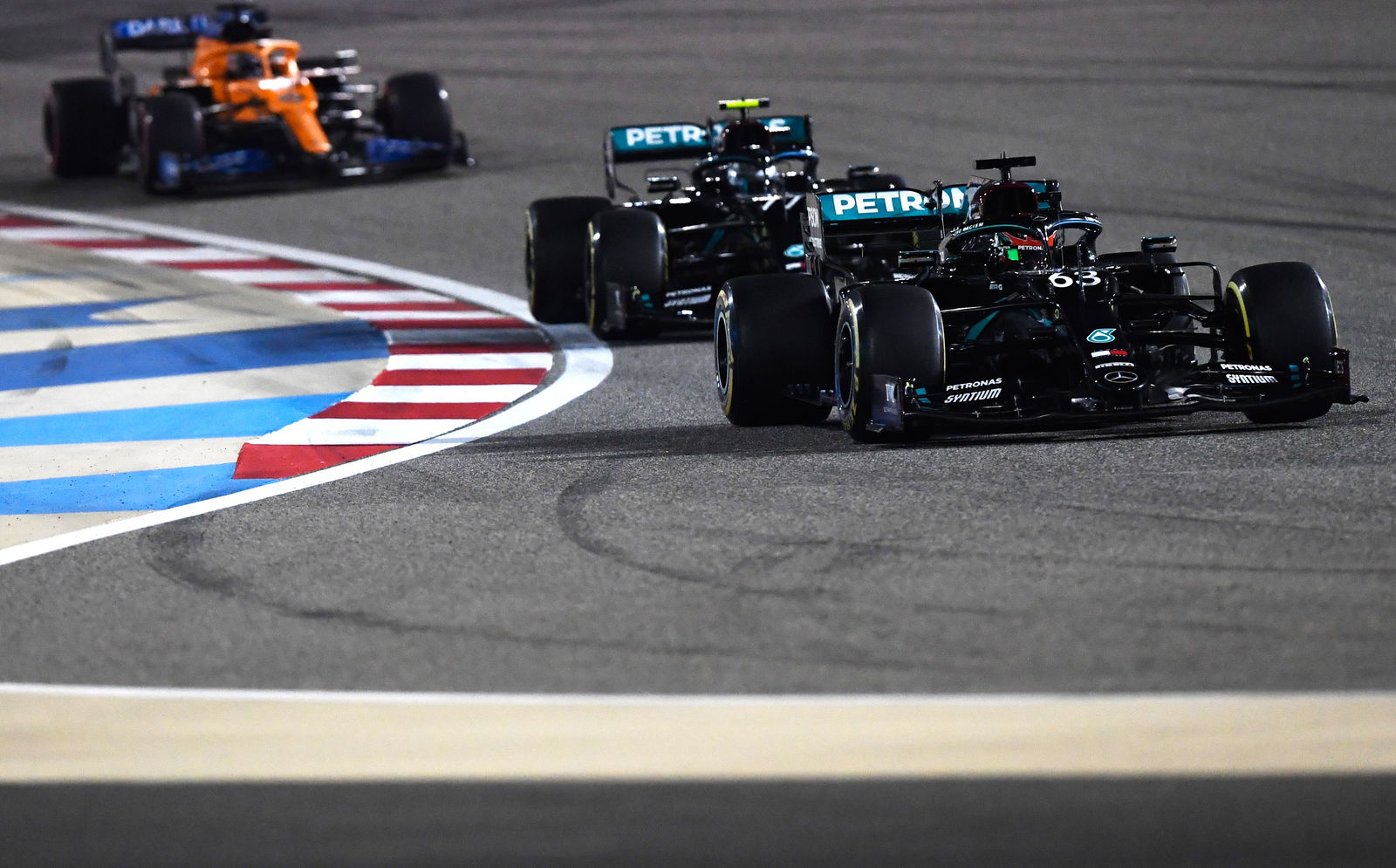 George Russell was unfortunate not to win on his Mercedes debut back in 2020