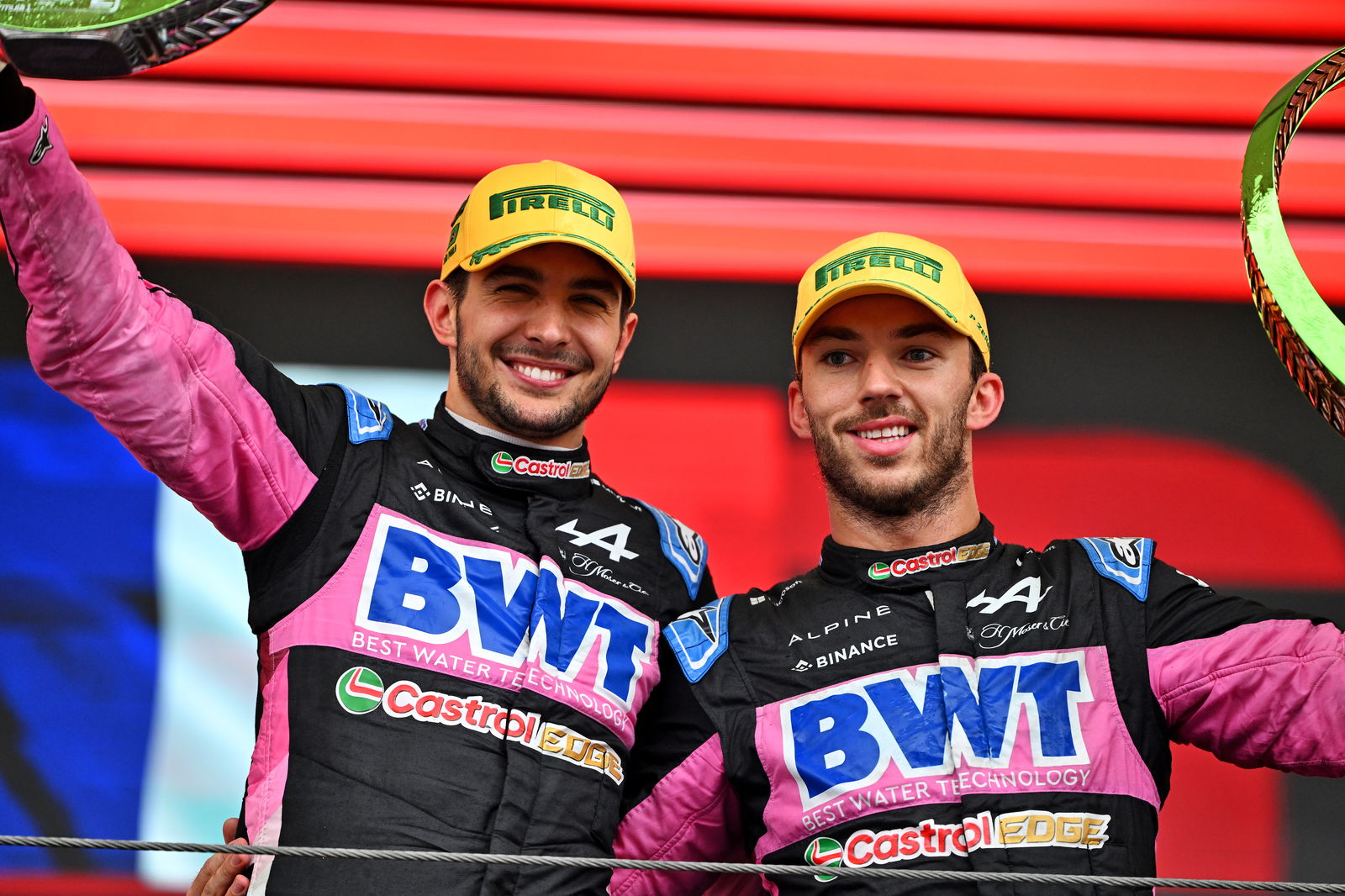 A shock double podium in Brazil vaulted Alpine up to P6