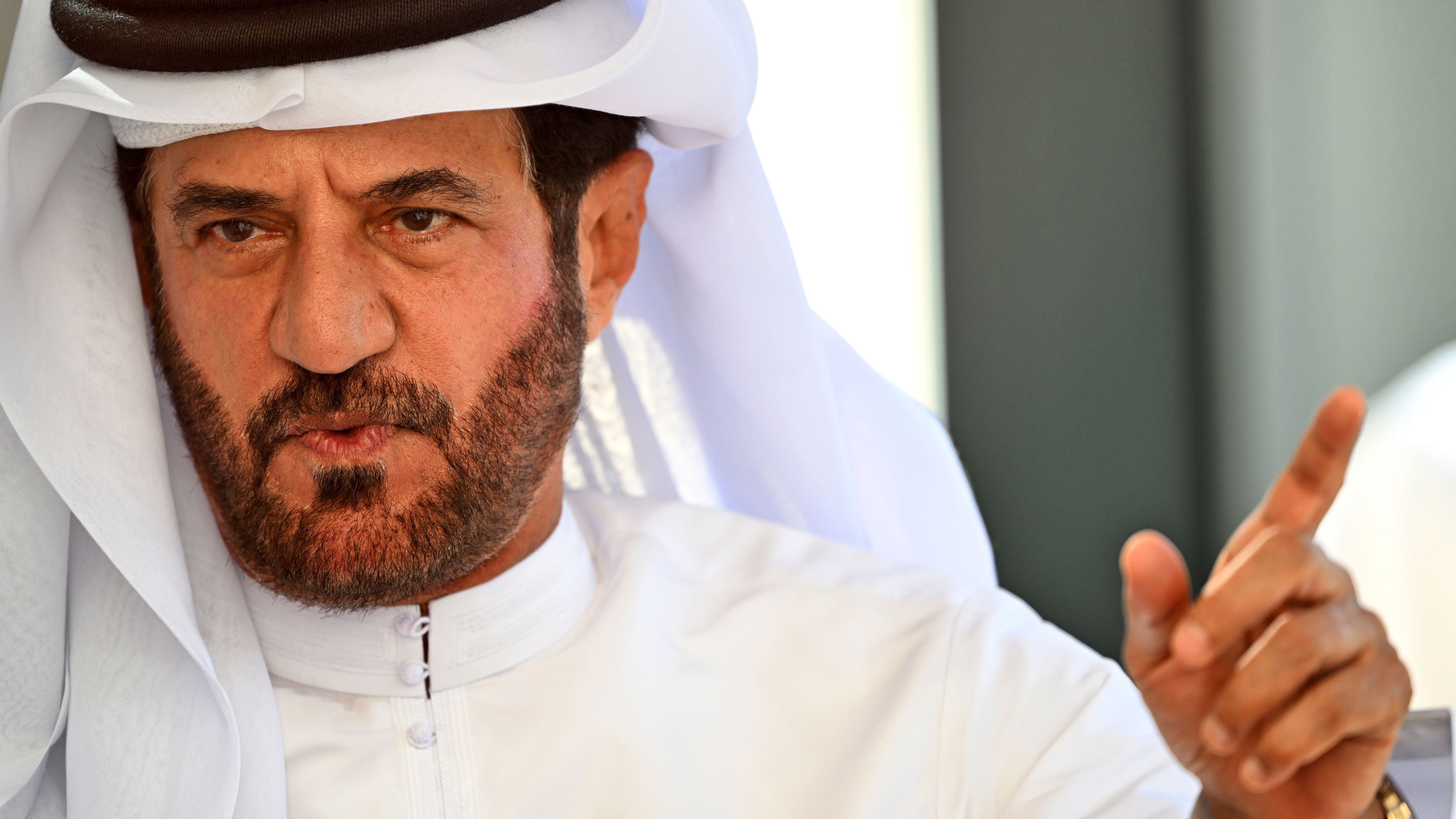FIA president Mohammed Ben Sulayem 