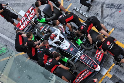 Esteban Ocon, Haas F1 team, 2024 Abu Dhabi test