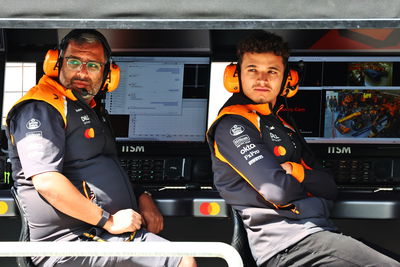 Randy Singh and Lando Norris