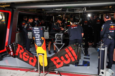 F1 garages lost power 