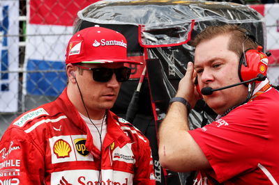 Kimi Raikkonen and Dave Greenwood