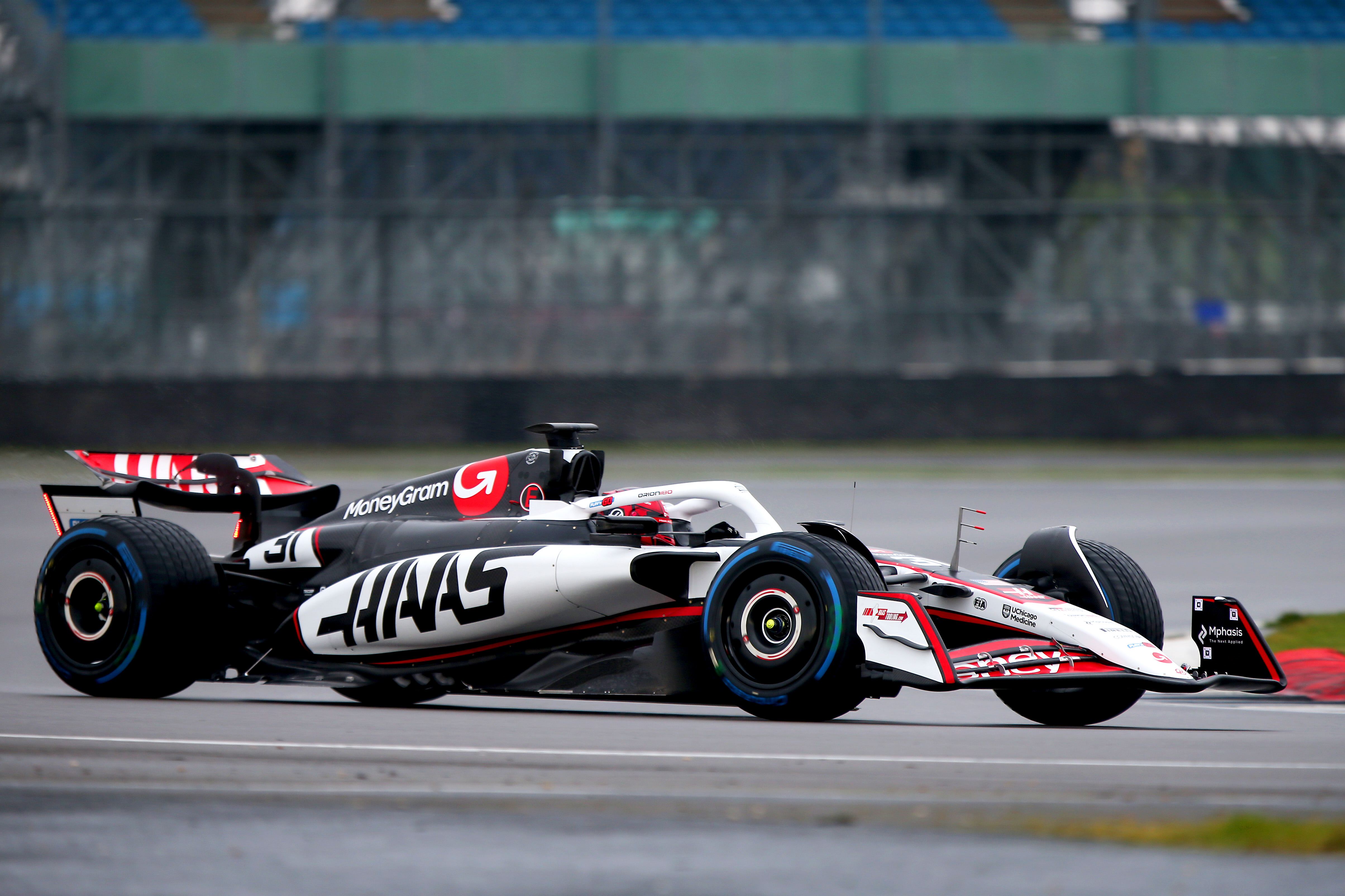 The 2025 Haas F1 car