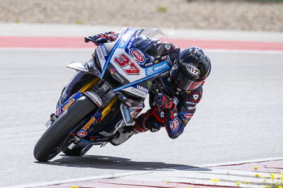 Augusto Fernandez, 2025 WorldSBK Portimao (March) Test. Credit: Yamaha.