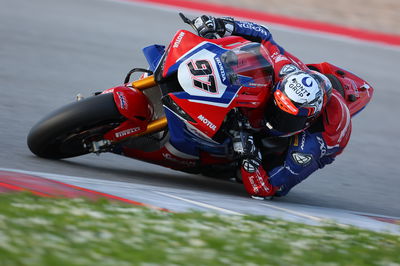 Xavi Vierge, 2025 WorldSBK Portimao (winter) Test. Credit: WorldSBK.