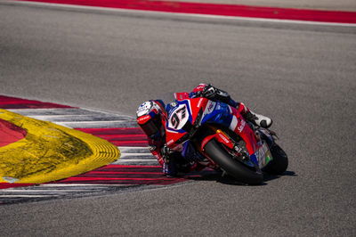 Xavi Vierge, 2025 Portimao WorldSBK (March) Test. Credit: Honda.