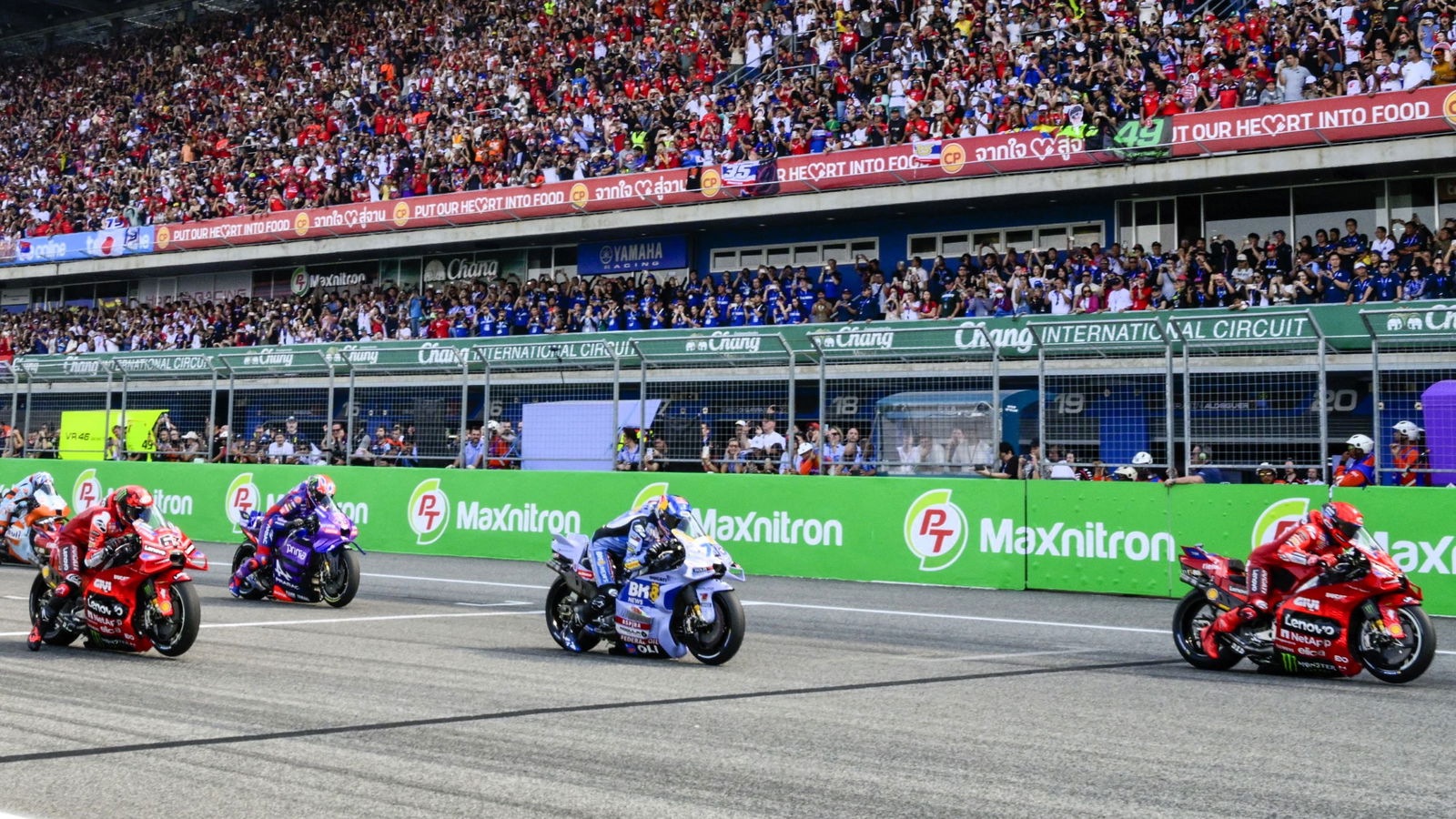Start, 2025 Thai MotoGP