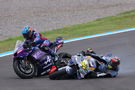 Fermin Aldeguer & Miguel Oliveira crash, 2025 MotoGP Argentinian Grand Prix. Credit: Gold and Goose.