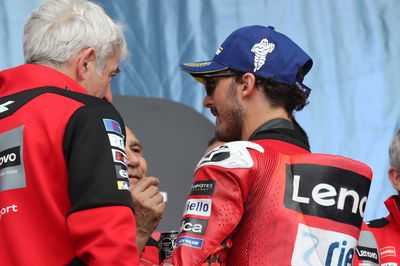 Gigi Dall'Igna, Pecco Bagnaia, 2025 Argentina MotoGP