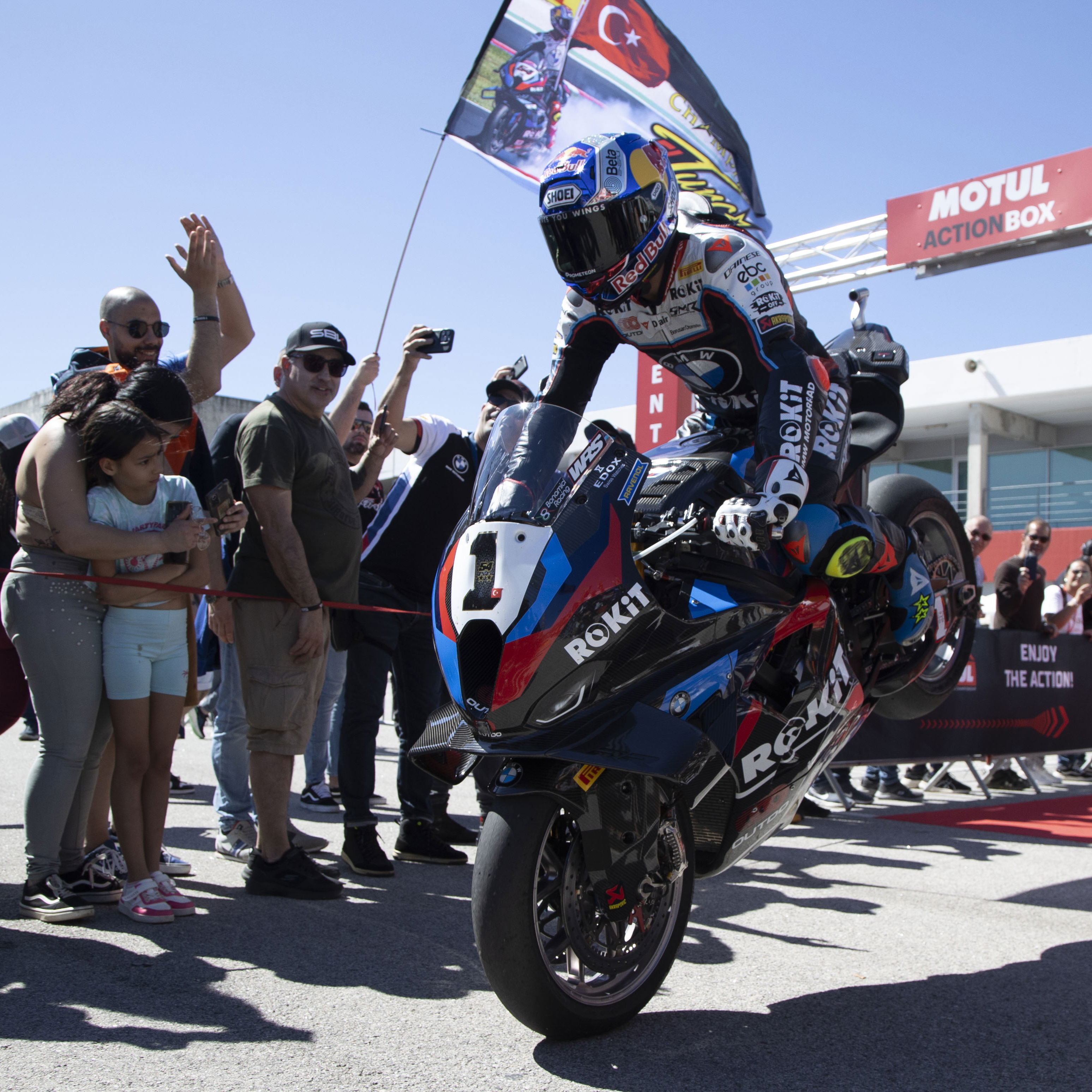 Toprak Razgatlioglu, 2025 Portuguese WorldSBK. Credit: Gold and Goose.