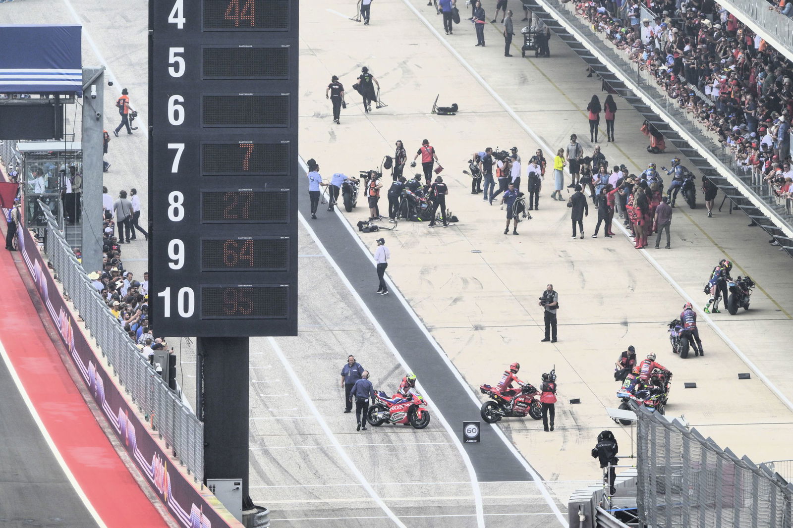 Start delay, 2025 Americas MotoGP at COTA