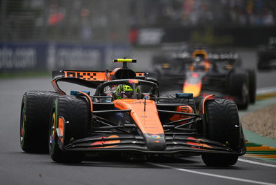 Max Verstappen was beaten by McLaren's Lando Norris in Australia