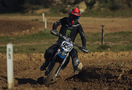 Fabio Quartararo rides Maxime Renaux's Yamaha YZ450FM. Credit: YouTube/Yamaha Racing.