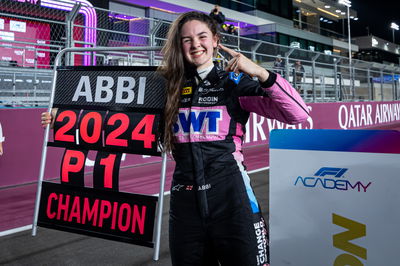 Abbi Pulling was the class of the field in F1 Academy last year