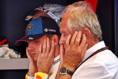 Max Verstappen and Helmut Marko