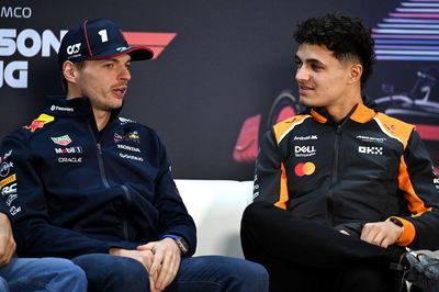 Max Verstappen and Lando Norris