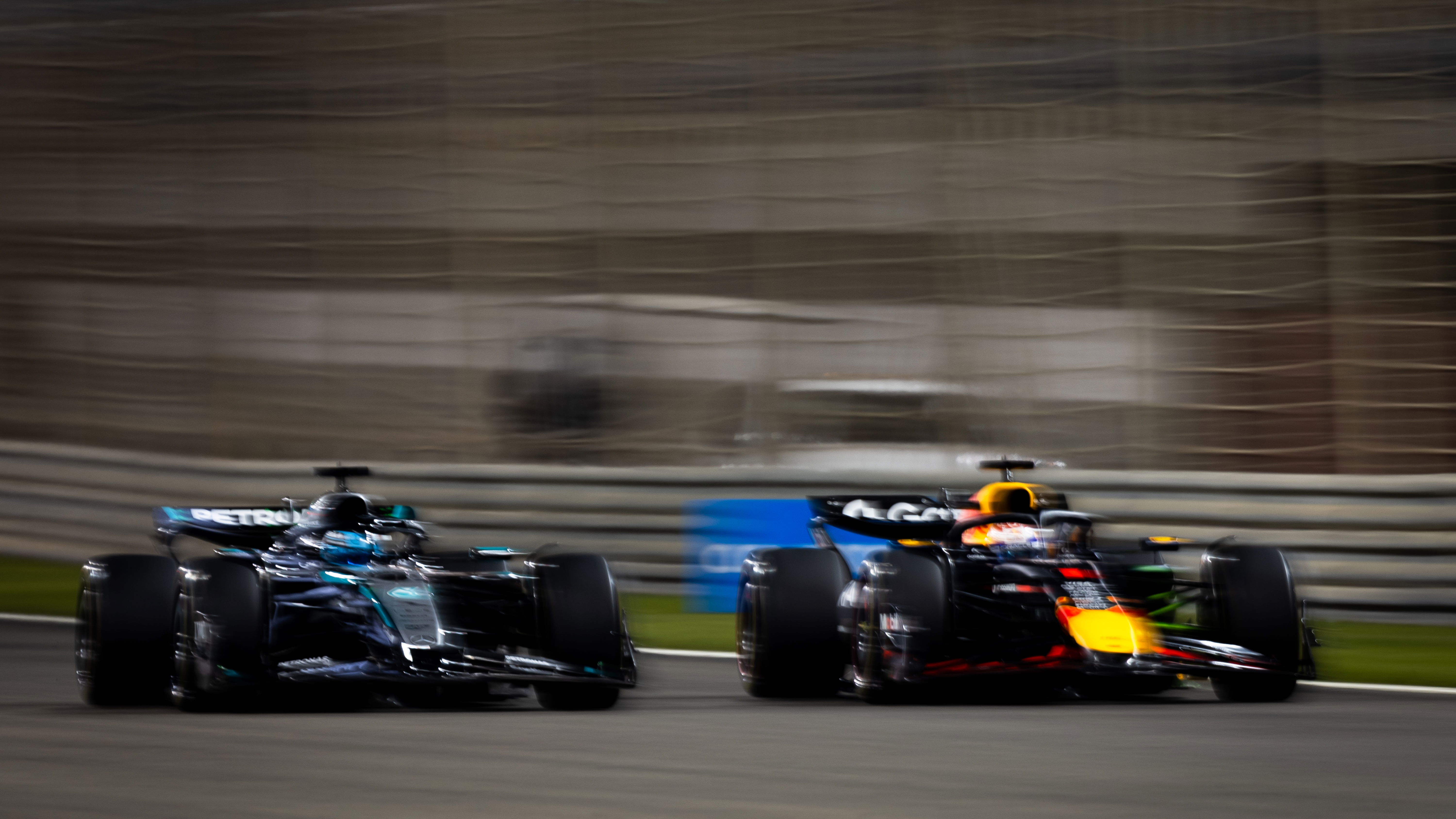 Kimi Antonelli and Max Verstappen
