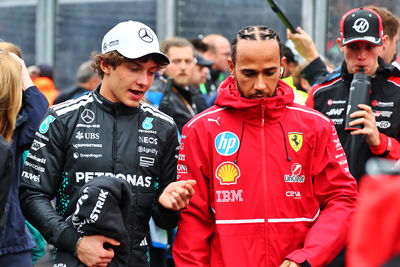 Kimi Antonelli, Lewis Hamilton