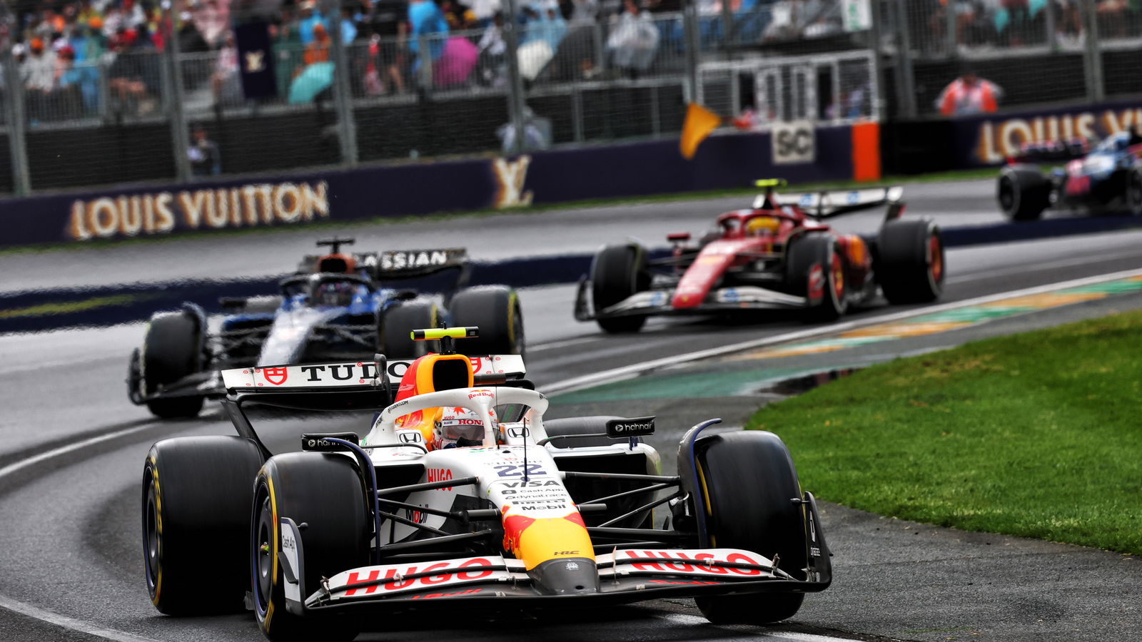 Yuki Tsunoda at the Australian GP 